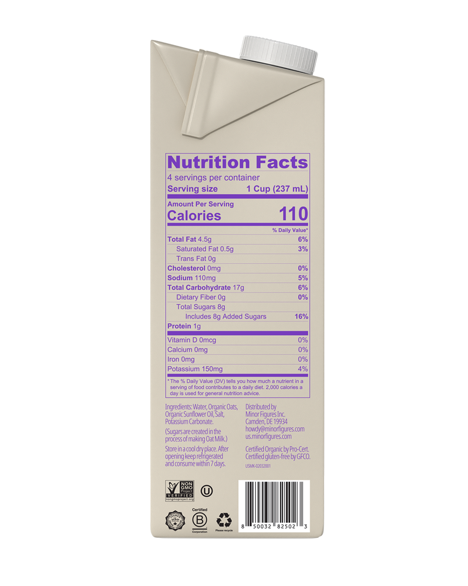 BARISTA OAT (ORGANIC)