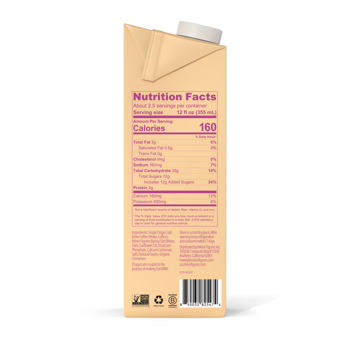OAT LATTE CINNAMON